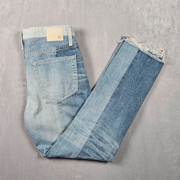 Ag Adriano Goldschmied Denim - Adriano Goldschmied Jeans Women's 26 The Isabelle High Rise Straight Crop Denim
